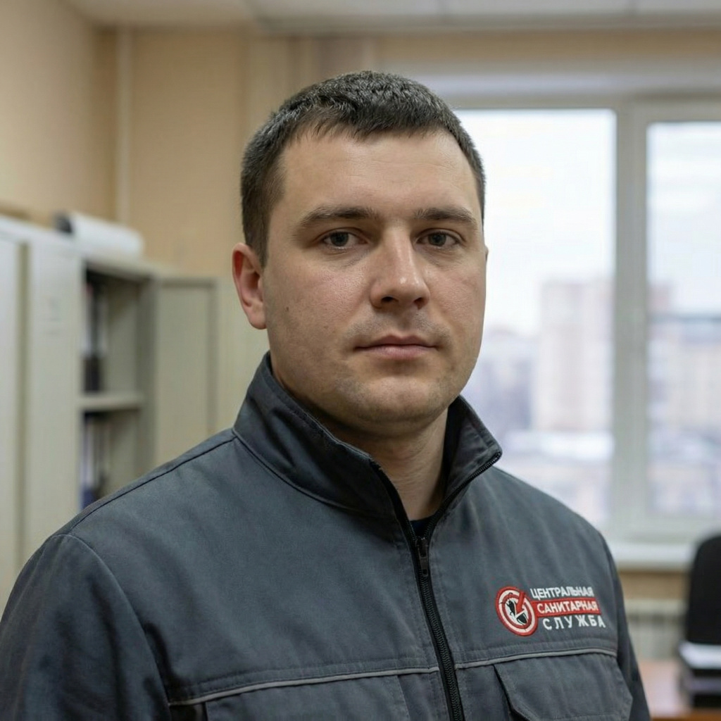 Специалист по дезинсекции Олег